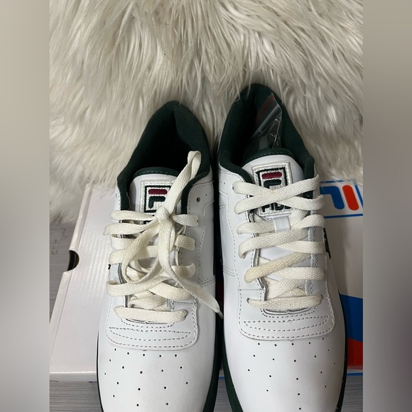 Fila 11F16LT-157 Original Fitness Low R/W/G Lace-Up - Picture 2 of 9